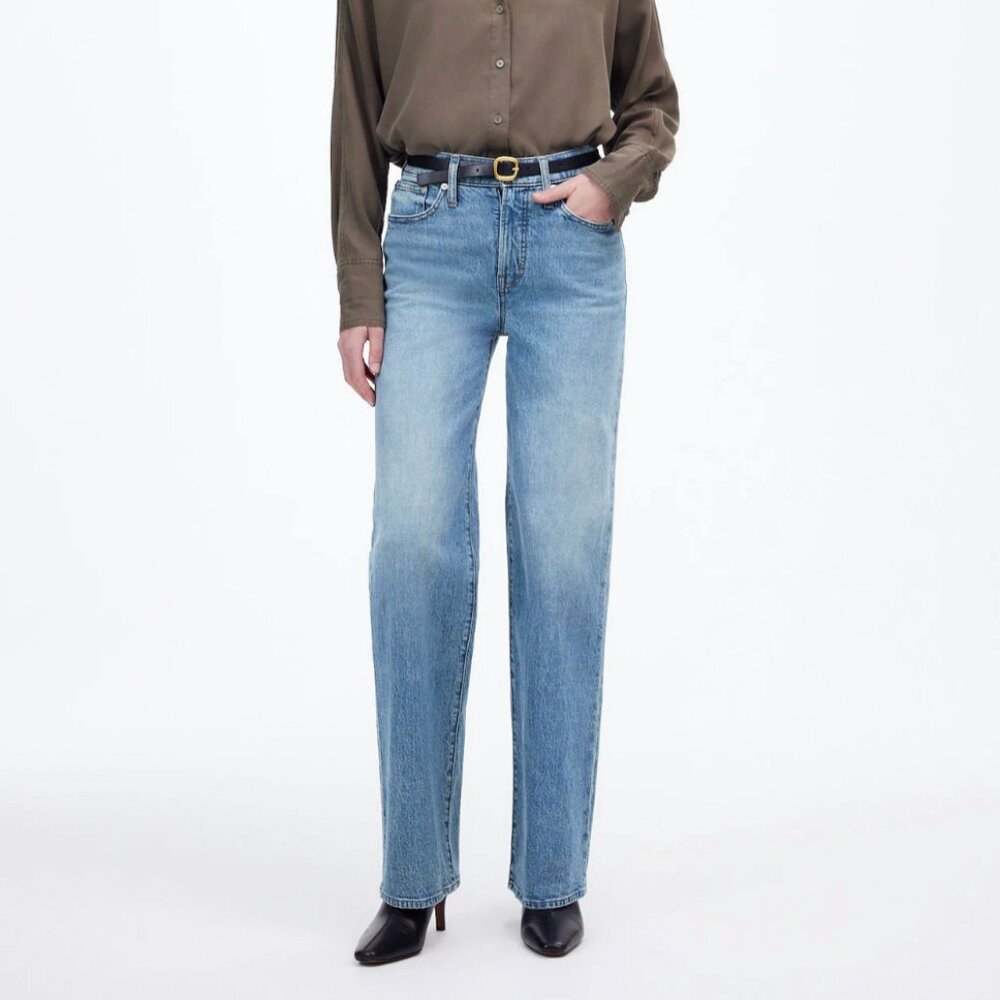 Madewell Perfect Vintage Wide Leg Jean in Enmore Wash, 29